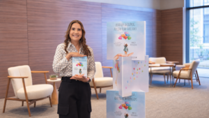 Márcia Bortolanza, escritora e psicóloga. Foto: Divulgação.
